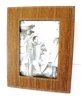 Personalised PU Leather Photo Frame ~ 5'' x 7''