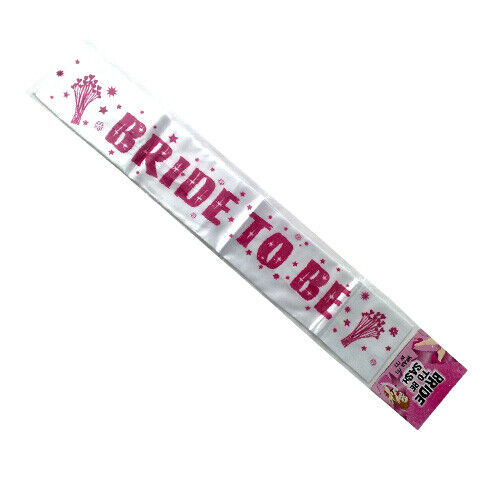 White Hen Night 'Bride To Be' Sash